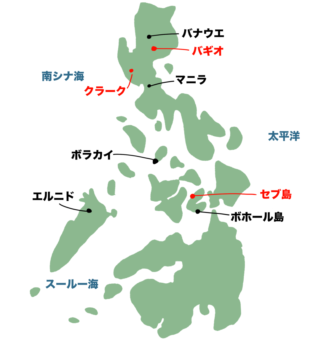 フィリピン地図