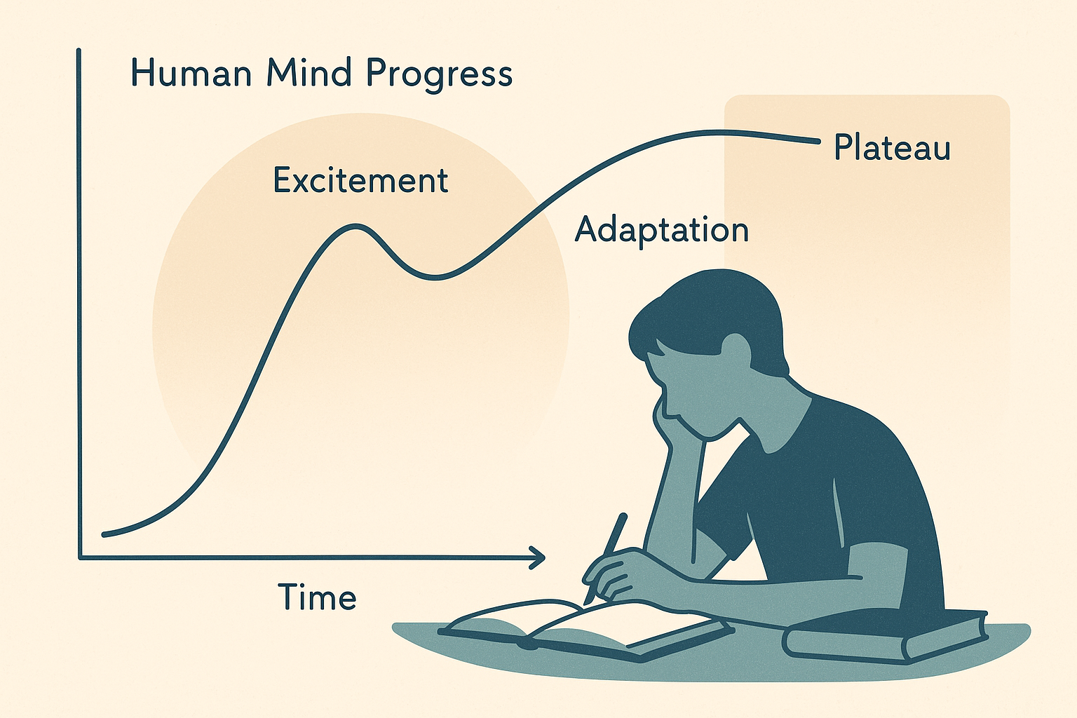 なぜ3ヶ月が分岐点なのか？心理学的背景