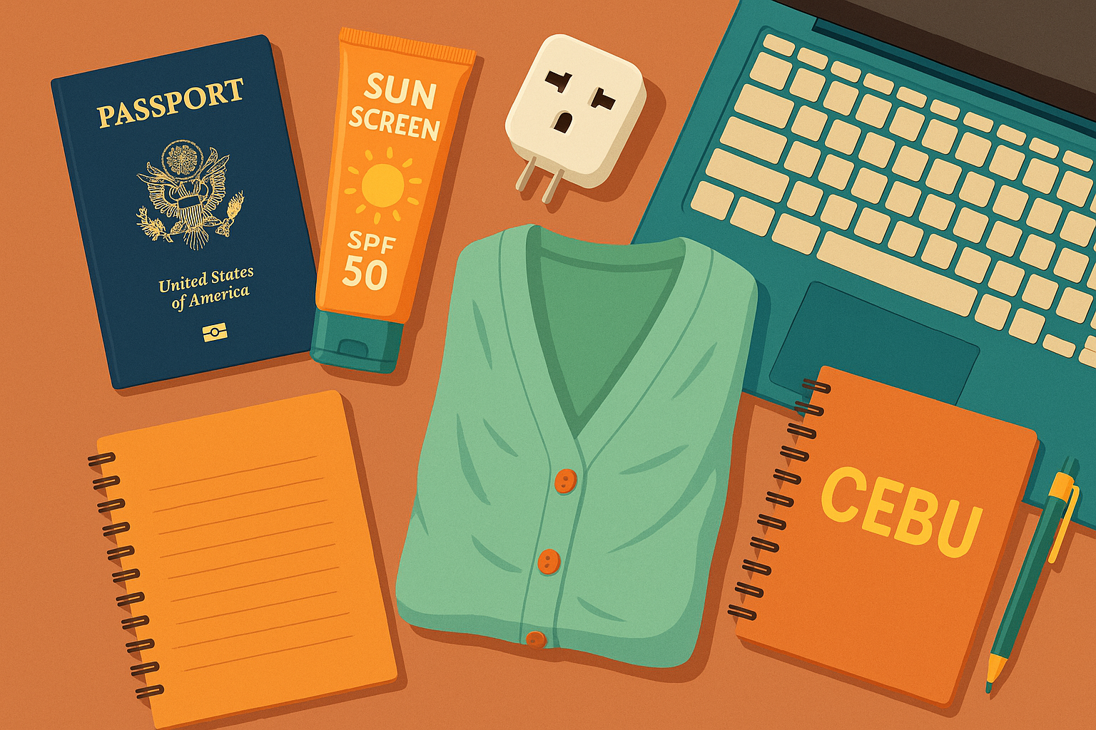 セブ島留学の持ち物と電圧事情
