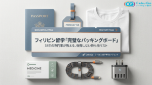 フィリピン留学持ち物リスト