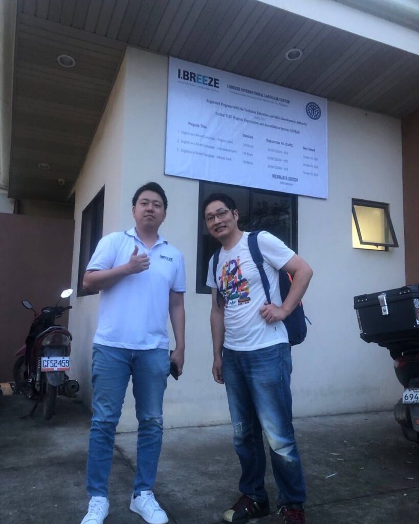 フィリピンの語学学校を訪問したCebuGoスタッフ